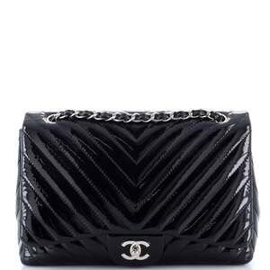 Chanel Classic Single Flap Bag Chevron #186868C42B